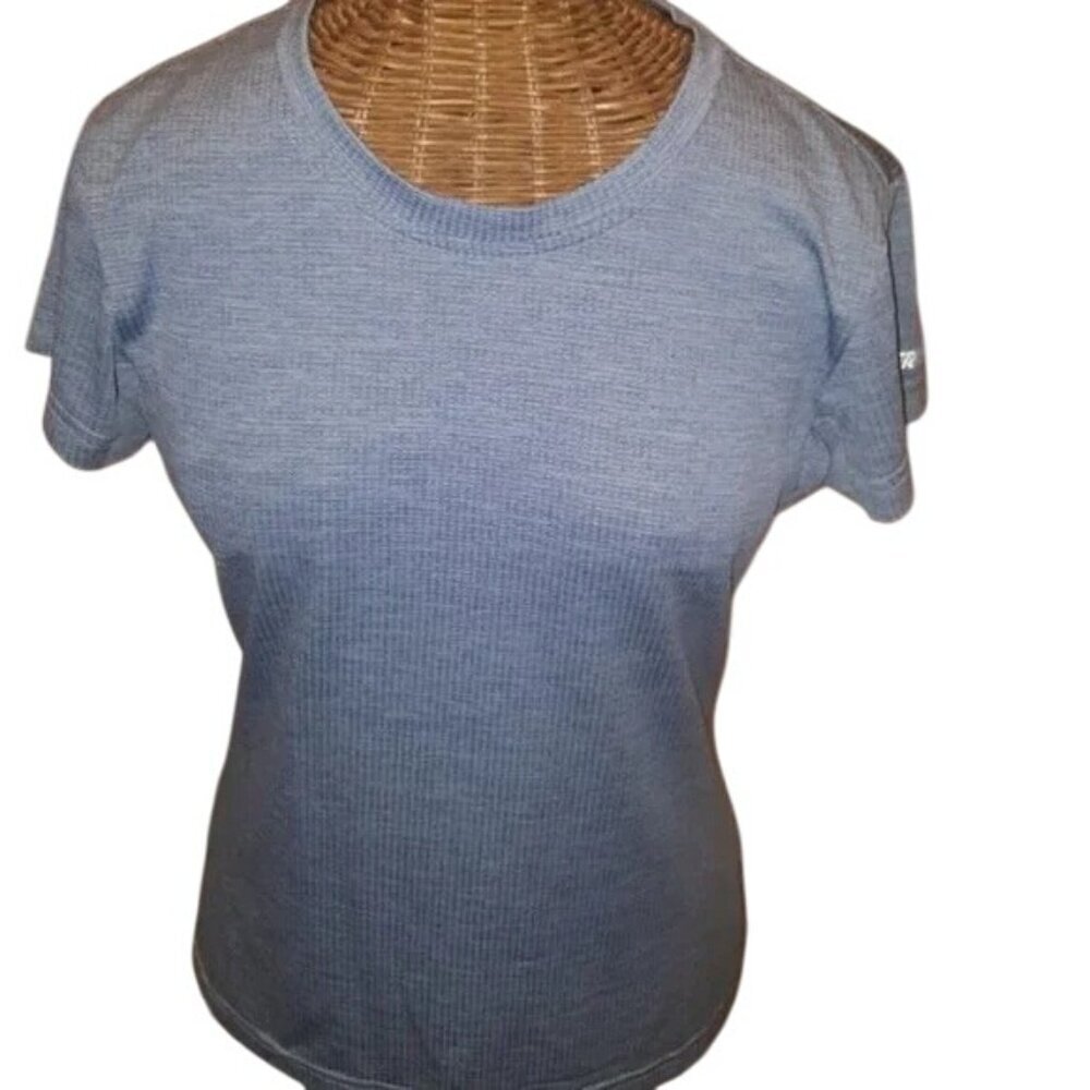 Adidas Terex Climalite Blue Crewneck T-shirt - Picture 2 of 5